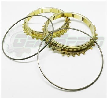 3-4 Brass Synchro Set with Springs - GSR Type R, Civic Si
